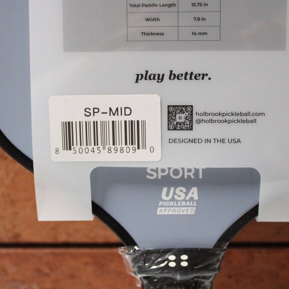 Holbrook Pickleball Paddle Sport Series Precision Power USA Pickleball Approved - Picture 6 of 6